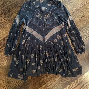 Free People "From Your Heart" Mini Tunic Dress.